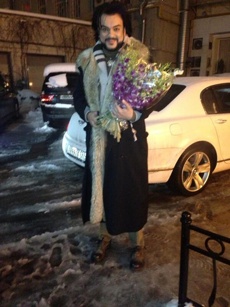 Филипп Киркоров на блинах у Андрея Малахова март 2013